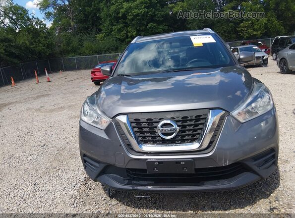 3N1CP5CU7KL529877 2019 NISSAN KICKS Gray უკანა სალონის ხედი