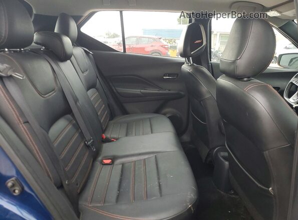 3N1CP5CU7KL561938 2019 NISSAN KICKS Blue უკანა სალონის ხედი