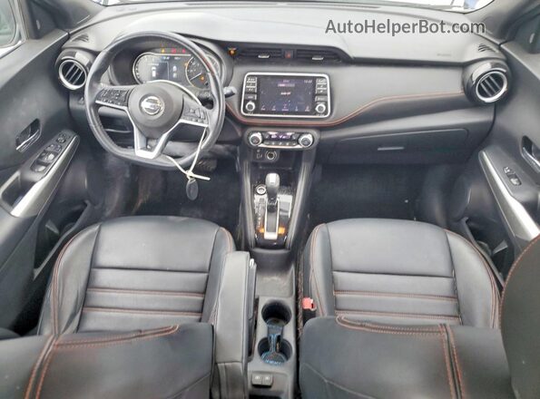 3N1CP5CU7KL561938 2019 NISSAN KICKS Blue წინა პანელის ხედი