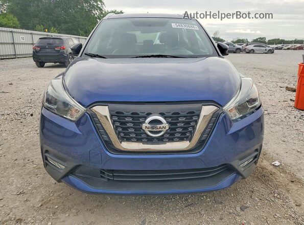 3N1CP5CU7KL561938 2019 NISSAN KICKS Blue წინა ხედი