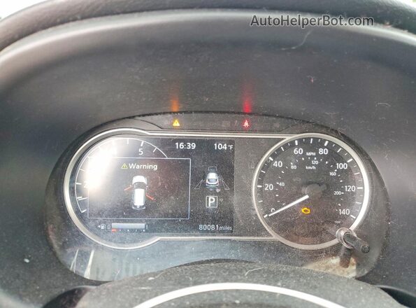 3N1CP5CU7KL561938 2019 NISSAN KICKS Blue ხელსაწყოთა პანელის ხედი