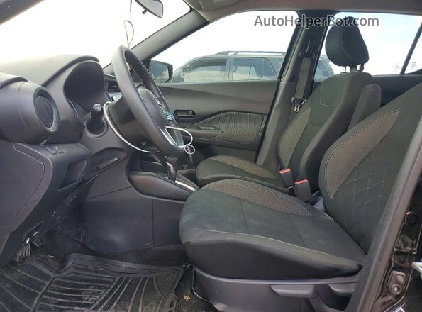 3N1CP5CU7KL564077 2019 NISSAN KICKS Black Вид салону спереду