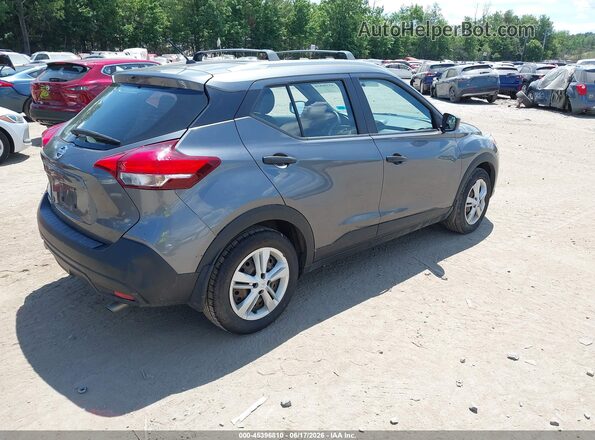 3N1CP5CU8JL498864 2018 NISSAN KICKS Серый Задняя правая четверть
