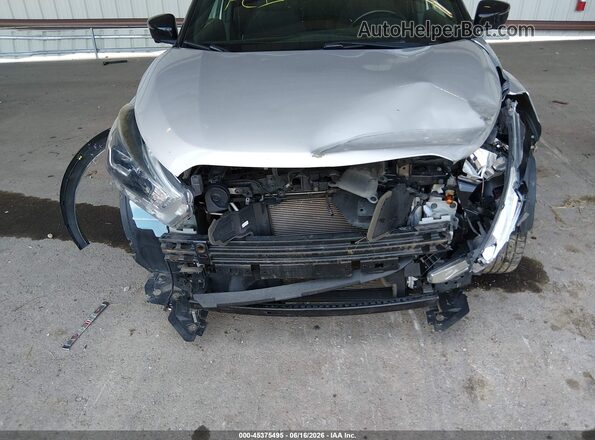 3N1CP5CU8JL510799 2018 NISSAN KICKS Silver Vista frontal