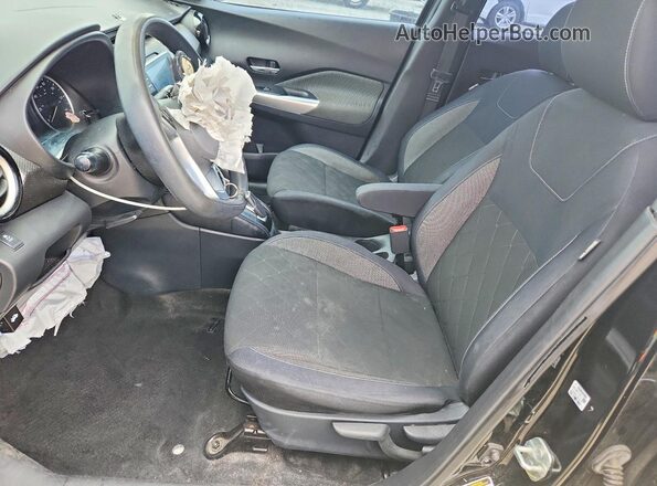 3N1CP5CU8JL545004 2018 NISSAN KICKS Black წინა სალონის ხედი