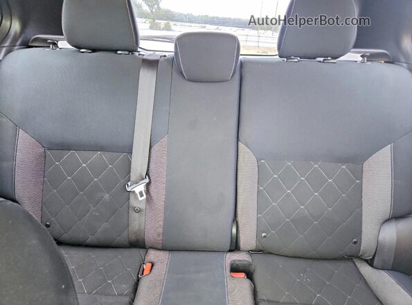 3N1CP5CU8JL545004 2018 NISSAN KICKS Black უკანა სავარძლების ხედი