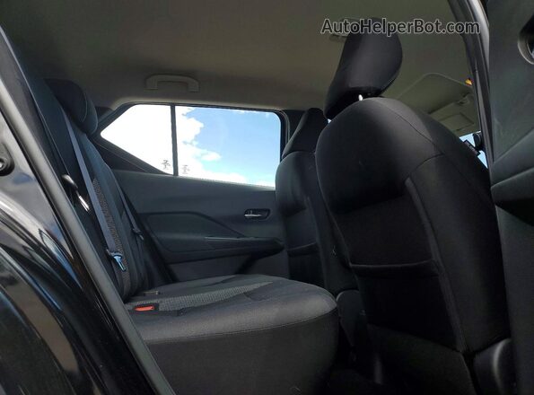3N1CP5CU8KL510822 2019 NISSAN KICKS Черный Вид задних сидений
