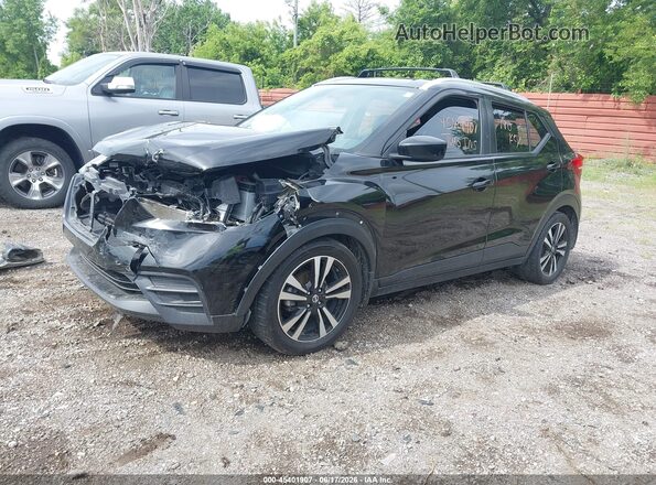 3N1CP5CU8KL518838 2019 NISSAN KICKS Black Vista tres cuartos delantera izquierda