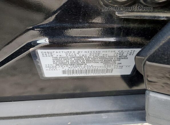 3N1CP5CU8KL552679 2019 NISSAN KICKS Black Vista del compartimento del motor
