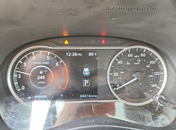 3N1CP5CU9JL501898 2018 NISSAN KICKS Red Widok zestawu wskaźników
