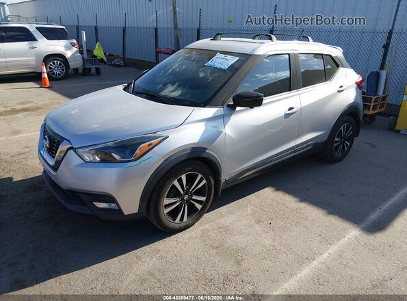 3N1CP5CU9KL477913 2019 NISSAN KICKS Silver Przód lewy