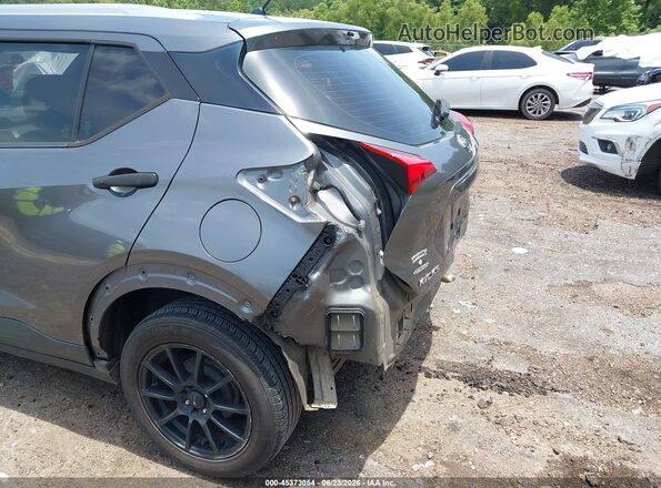 3N1CP5CU9KL517343 2019 NISSAN KICKS Gray Front view