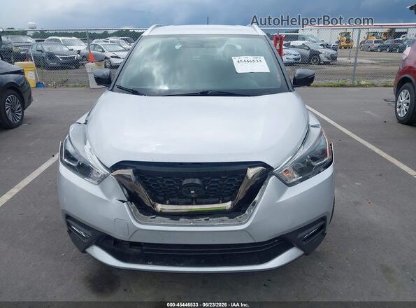 3N1CP5CU9KL531159 2019 NISSAN KICKS Silver Vista del cuadro de instrumentos