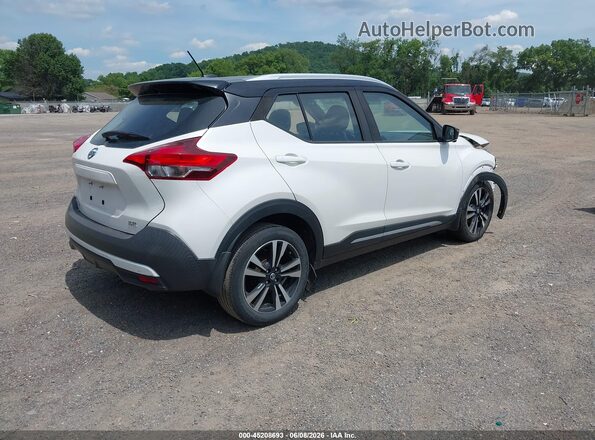 3N1CP5CU9KL563707 2019 NISSAN KICKS White უკანა მარჯვენა