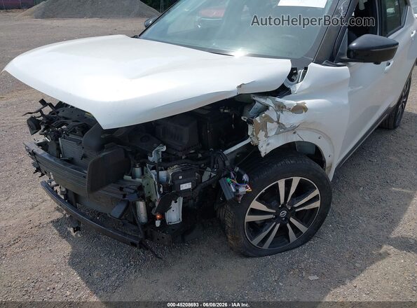3N1CP5CU9KL563707 2019 NISSAN KICKS White წინა ხედი