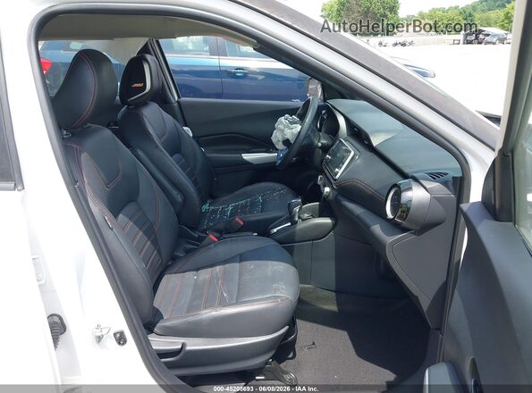 3N1CP5CU9KL563707 2019 NISSAN KICKS White წინა სალონის ხედი