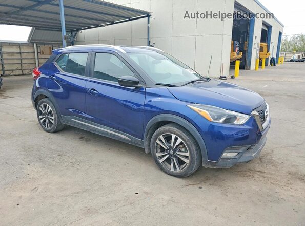 3N1CP5CUXJL534957 2018 NISSAN KICKS Blue Передня права чверть
