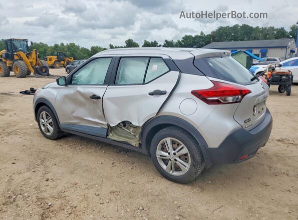 3N1CP5CUXJL544159 2018 NISSAN KICKS Серебряный Задняя левая четверть