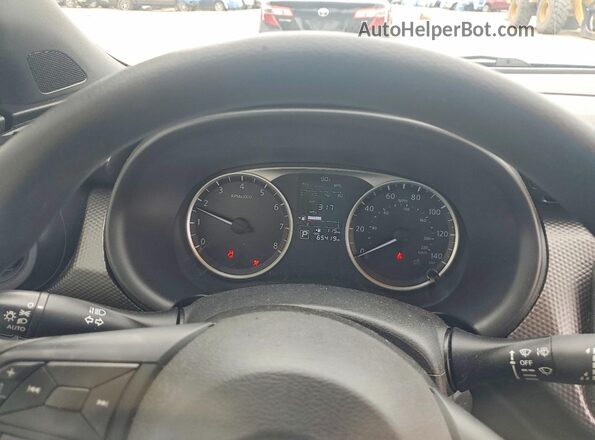 3N1CP5CUXJL544159 2018 NISSAN KICKS Серебряный Вид щитка приборов