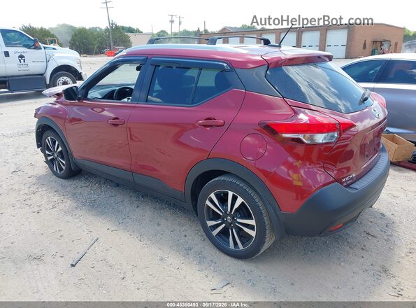 3N1CP5CUXKL497135 2019 NISSAN KICKS Red Tył lewy