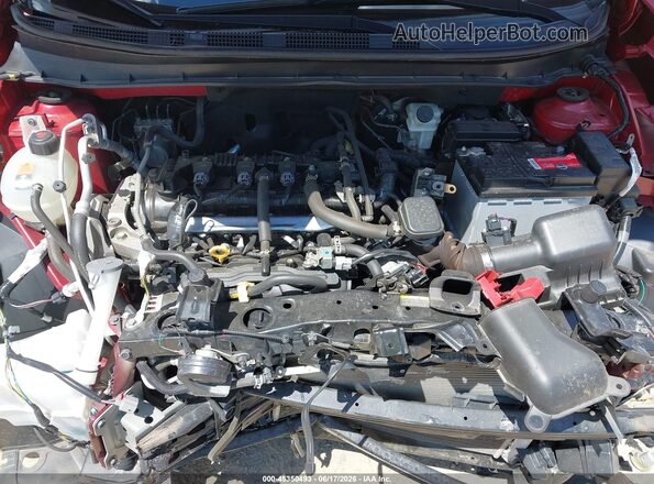 3N1CP5CUXKL497135 2019 NISSAN KICKS Red Widok z tyłu