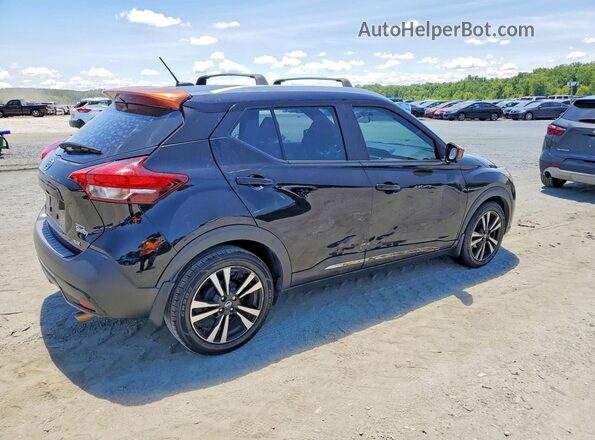 3N1CP5CUXKL499550 2019 NISSAN KICKS Черный Задняя правая четверть