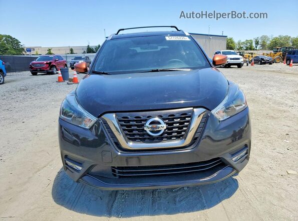 3N1CP5CUXKL499550 2019 NISSAN KICKS Черный Вид спереди