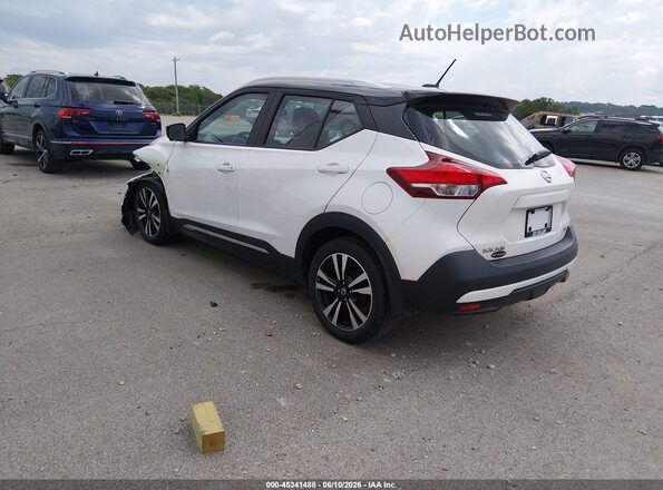 3N1CP5CUXKL506352 2019 NISSAN KICKS Белый Задняя левая четверть