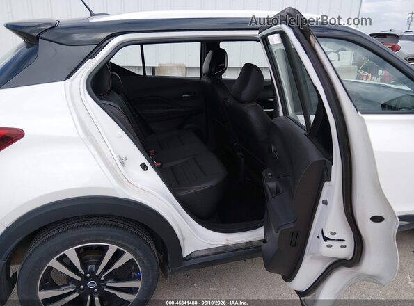 3N1CP5CUXKL506352 2019 NISSAN KICKS Белый Вид наклейки с VIN-кодом