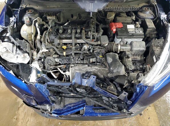 3N1CP5CUXKL543725 2019 NISSAN KICKS Blue Vista interior trasera