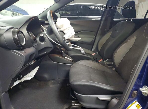 3N1CP5CUXKL543725 2019 NISSAN KICKS Blue Vista interior delantera