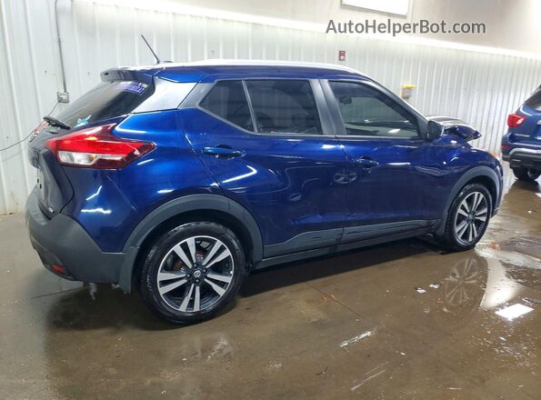 3N1CP5CUXKL543725 2019 NISSAN KICKS Blue Trasero derecho