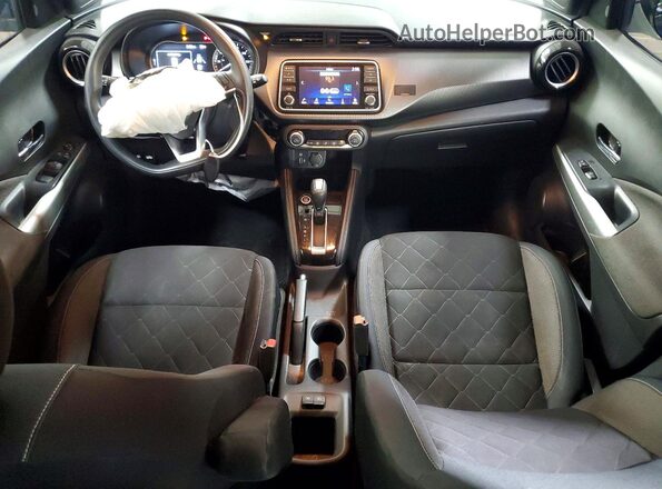3N1CP5CUXKL543725 2019 NISSAN KICKS Blue Vista del salpicadero