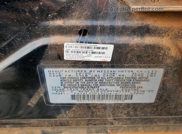 3N1CP5CV0LL576372 2020 NISSAN KICKS Black 