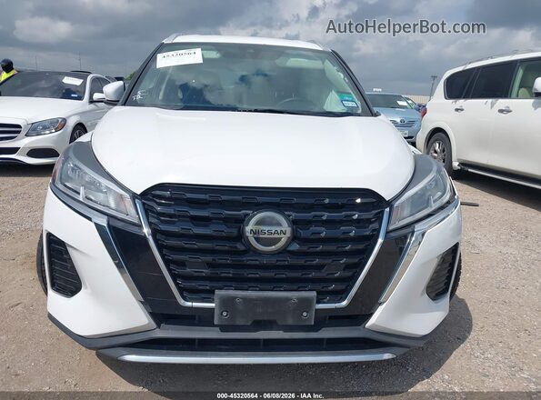 3N1CP5CV0ML493882 2021 NISSAN KICKS White Вид задньої частини салону
