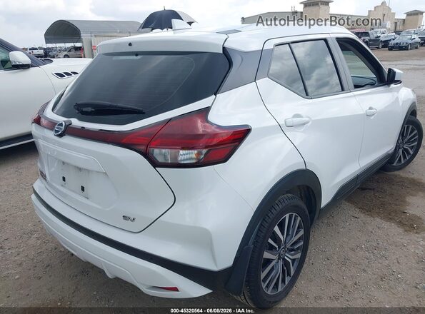 3N1CP5CV0ML493882 2021 NISSAN KICKS White Задня права чверть