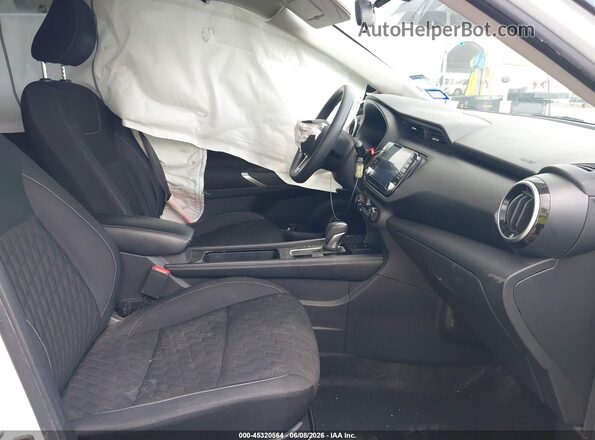 3N1CP5CV0ML493882 2021 NISSAN KICKS White Вид салону спереду