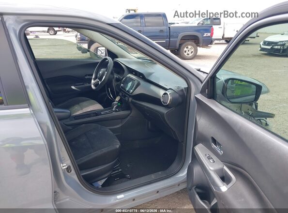 3N1CP5CV0ML495146 2021 NISSAN KICKS Gray წინა სალონის ხედი