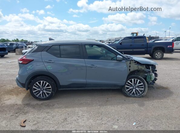 3N1CP5CV0ML495146 2021 NISSAN KICKS Gray უკანა სალონის ხედი