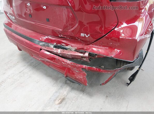 3N1CP5CV0ML514018 2021 NISSAN KICKS Red წინა ხედი