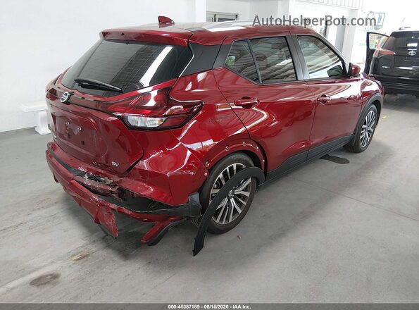 3N1CP5CV0ML514018 2021 NISSAN KICKS Red უკანა მარჯვენა