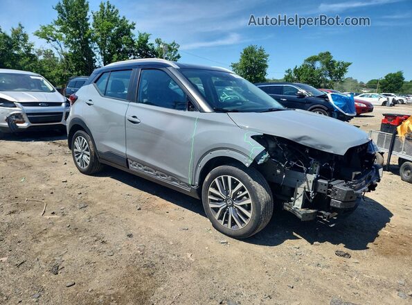 3N1CP5CV0ML518067 2021 NISSAN KICKS Gray 
