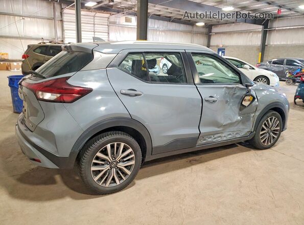 3N1CP5CV0ML524077 2021 NISSAN KICKS Gray Tył prawy