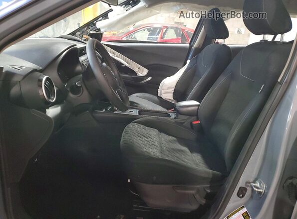 3N1CP5CV0ML524077 2021 NISSAN KICKS Gray Widok wnętrza z przodu
