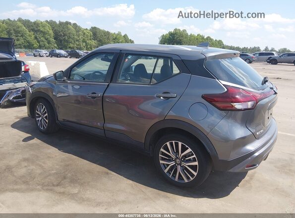 3N1CP5CV0ML532437 2021 NISSAN KICKS Серый Задняя левая четверть