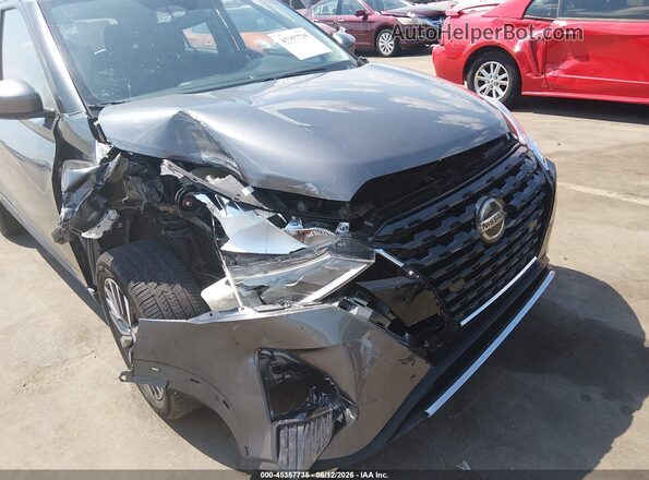 3N1CP5CV0ML532437 2021 NISSAN KICKS Серый Вид спереди