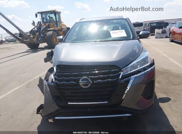 3N1CP5CV0ML532437 2021 NISSAN KICKS Серый Вид щитка приборов