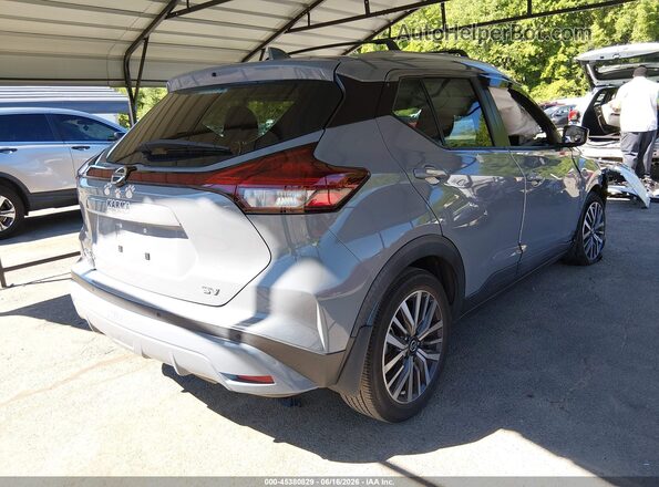 3N1CP5CV0ML541798 2021 NISSAN KICKS Gray უკანა მარჯვენა