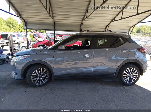 3N1CP5CV0ML541798 2021 NISSAN KICKS Gray 