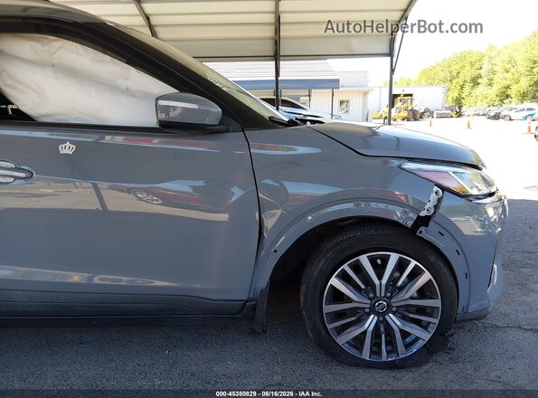 3N1CP5CV0ML541798 2021 NISSAN KICKS Gray წინა ხედი